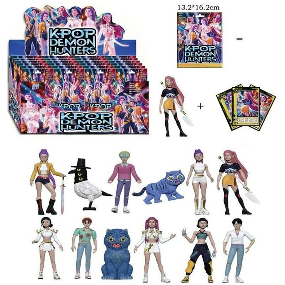 Kpop Anime Blind Bag 1, Demon Hunter Inspired Pop Signer, Assortment, 1 Count