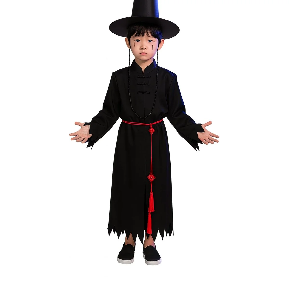 Kpop Anime Cosplay Saja Boy Costume for Kids, Demon Hunter Inspired Pop Signer