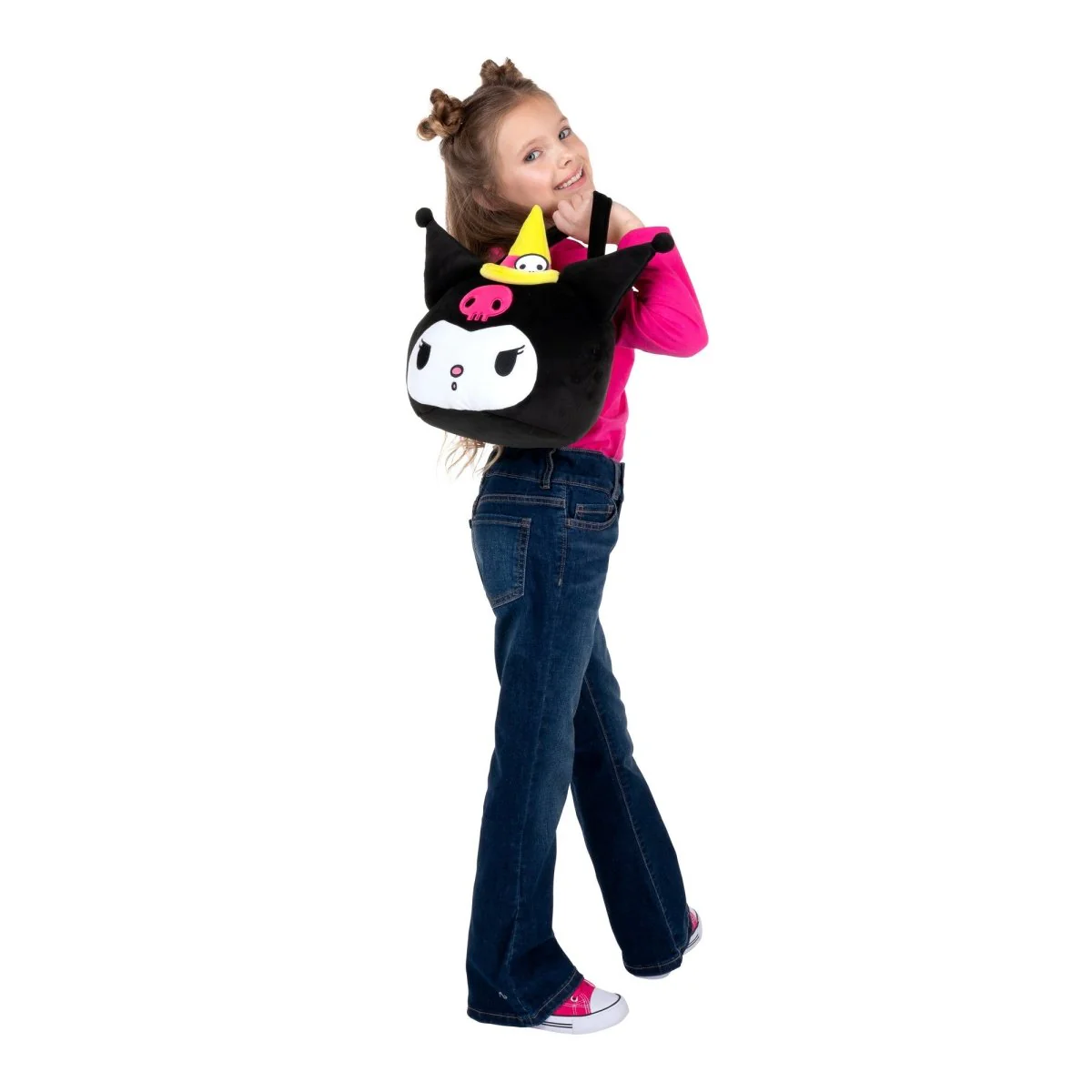 Kuromi Plush Treat Pail, Hello Kitty, 1 Count - Image 4