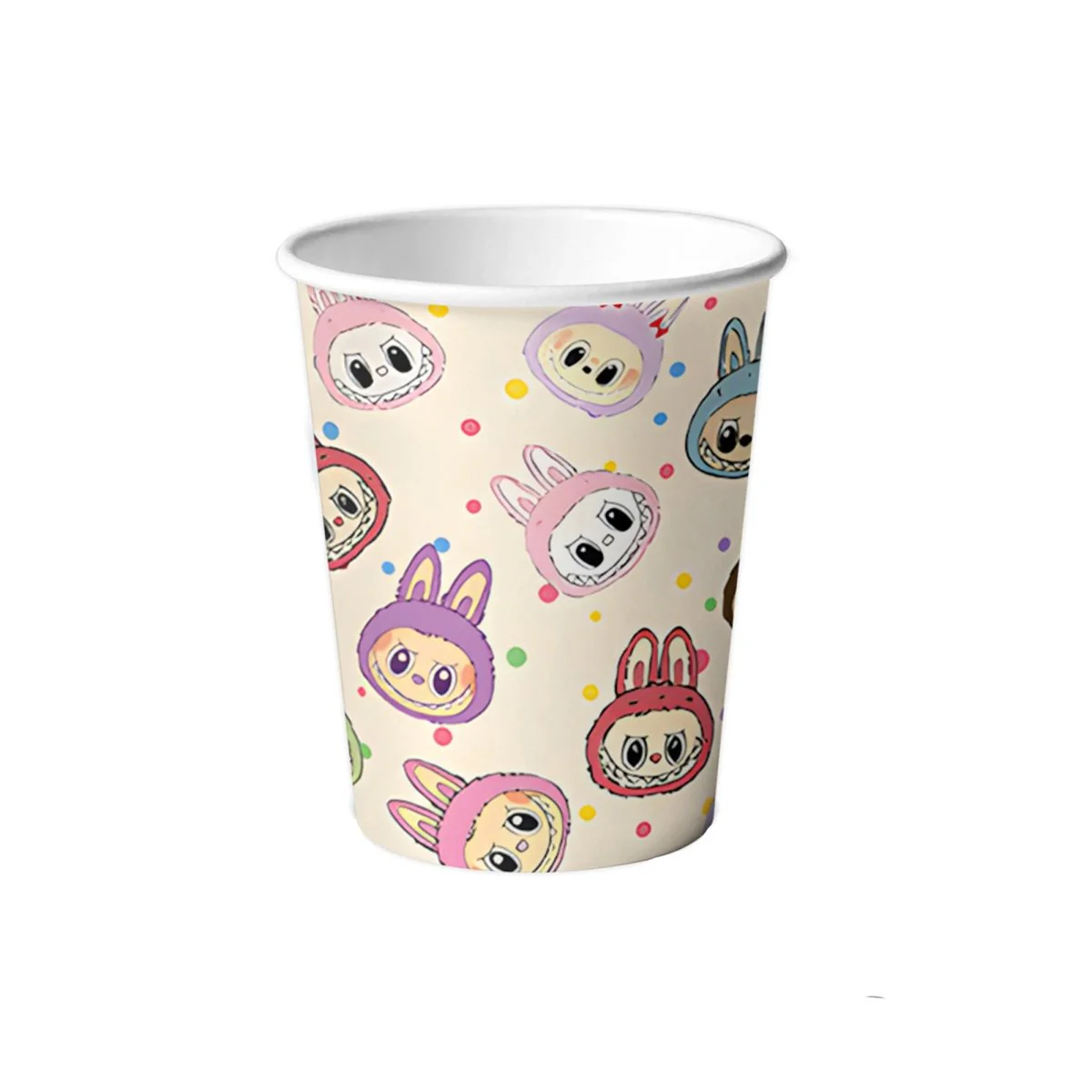 Labubu Paper Cups, 9 Oz, 10 Count
