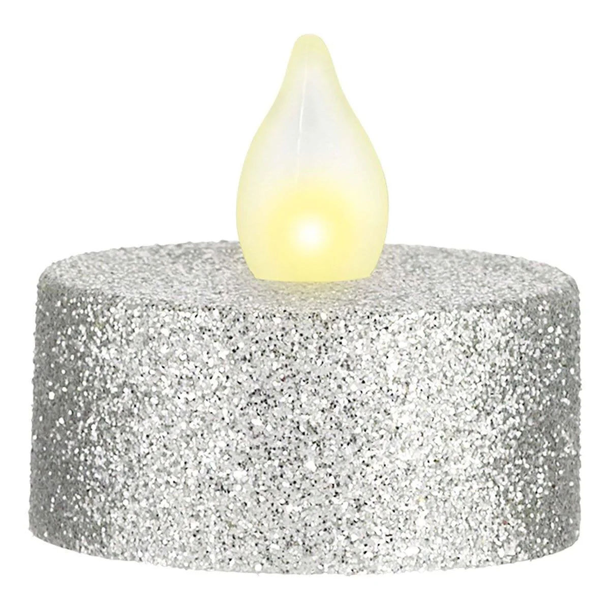 LED Tealights 10/pkg - Silver