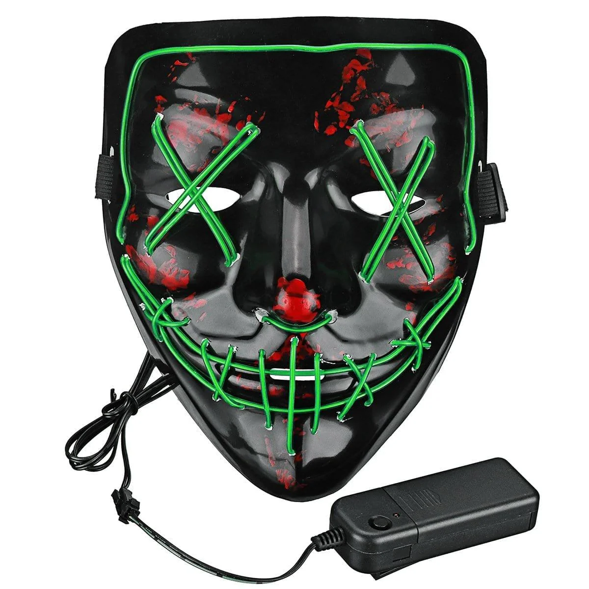 Green LED wire mask - Image 2