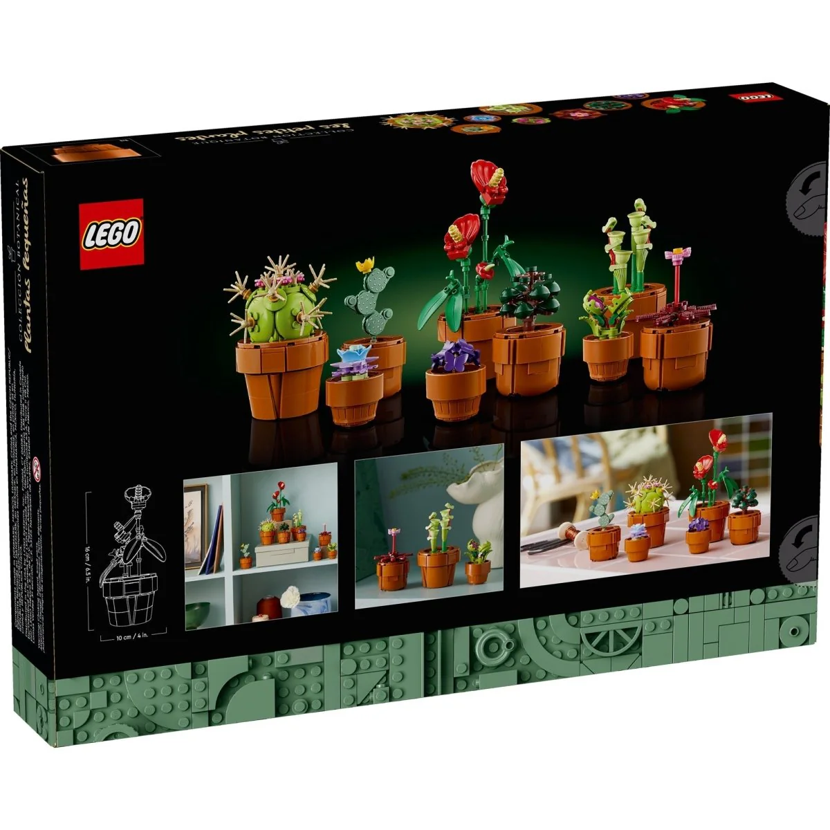 LEGO Botanical Tiny Plants, 10329, Ages 18+, 758 Pieces - Image 3