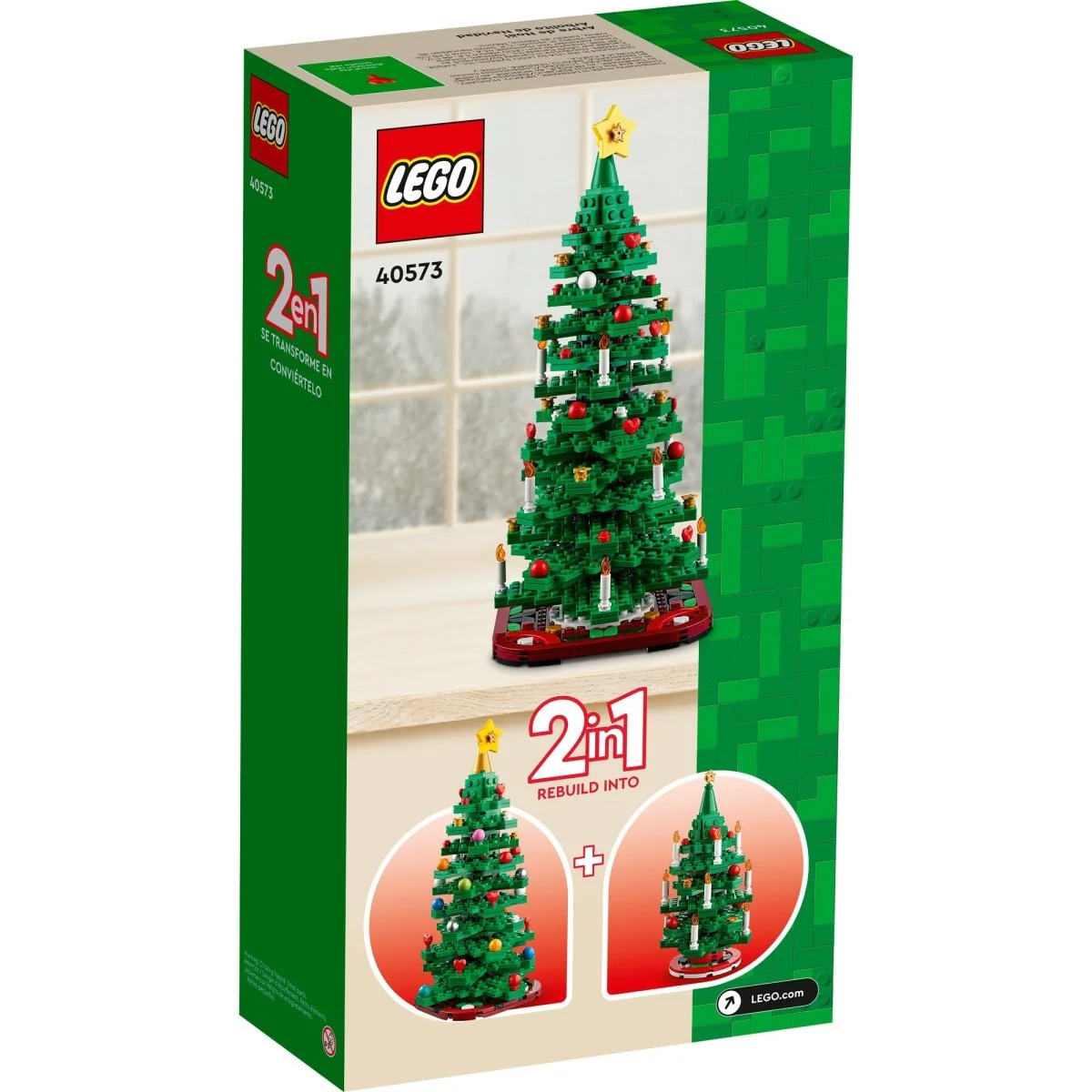 LEGO Christmas Tree, 40573, Ages 12+, 784 Pieces - Image 3