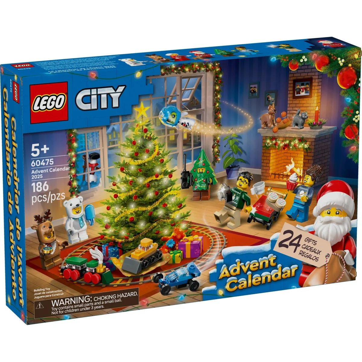 LEGO City Advent Calendar 2025, 60475, Ages 5+, 186 Pieces - Image 2