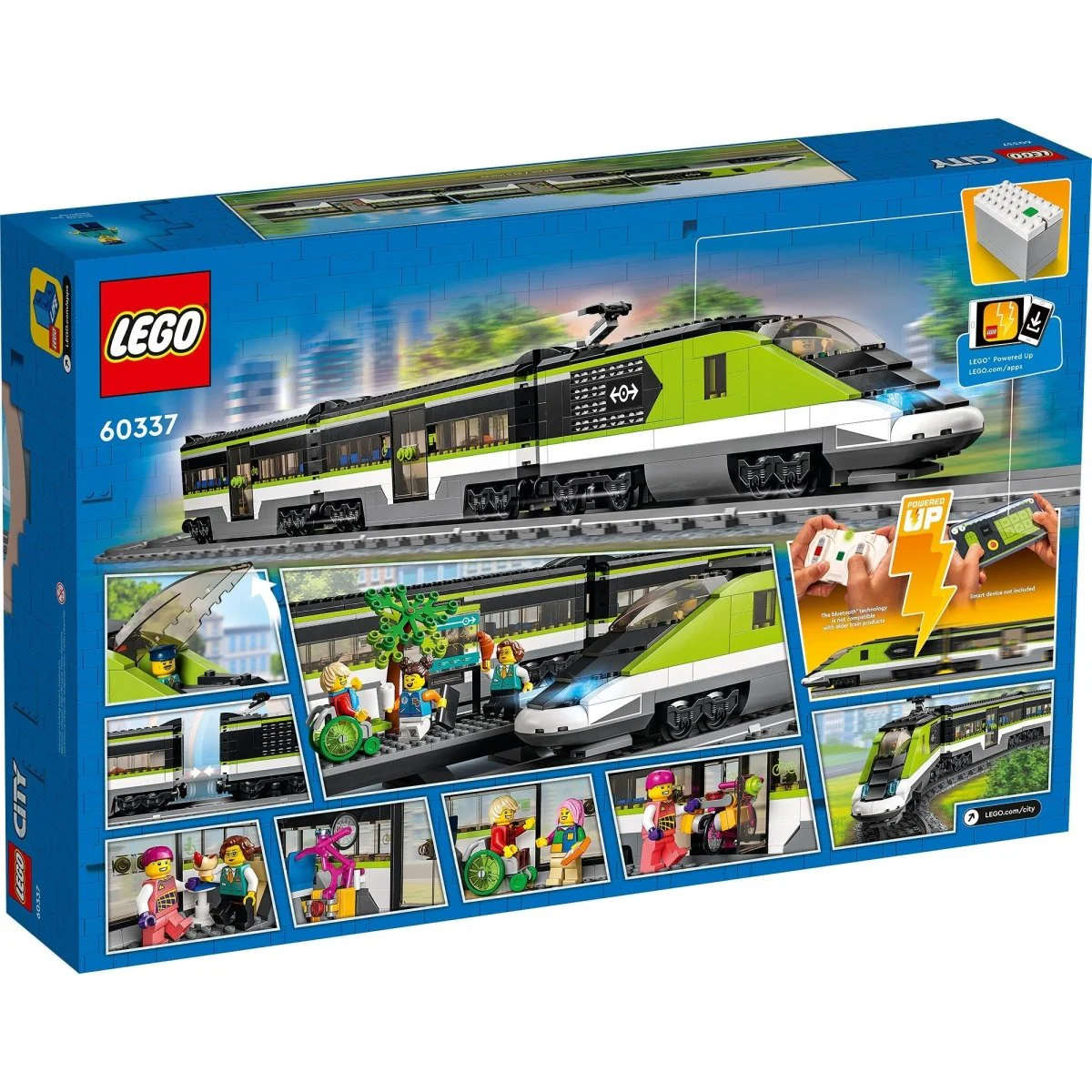 LEGO City Express Passenger Train, 60337, Ages 7+, 764 Pieces - Image 3