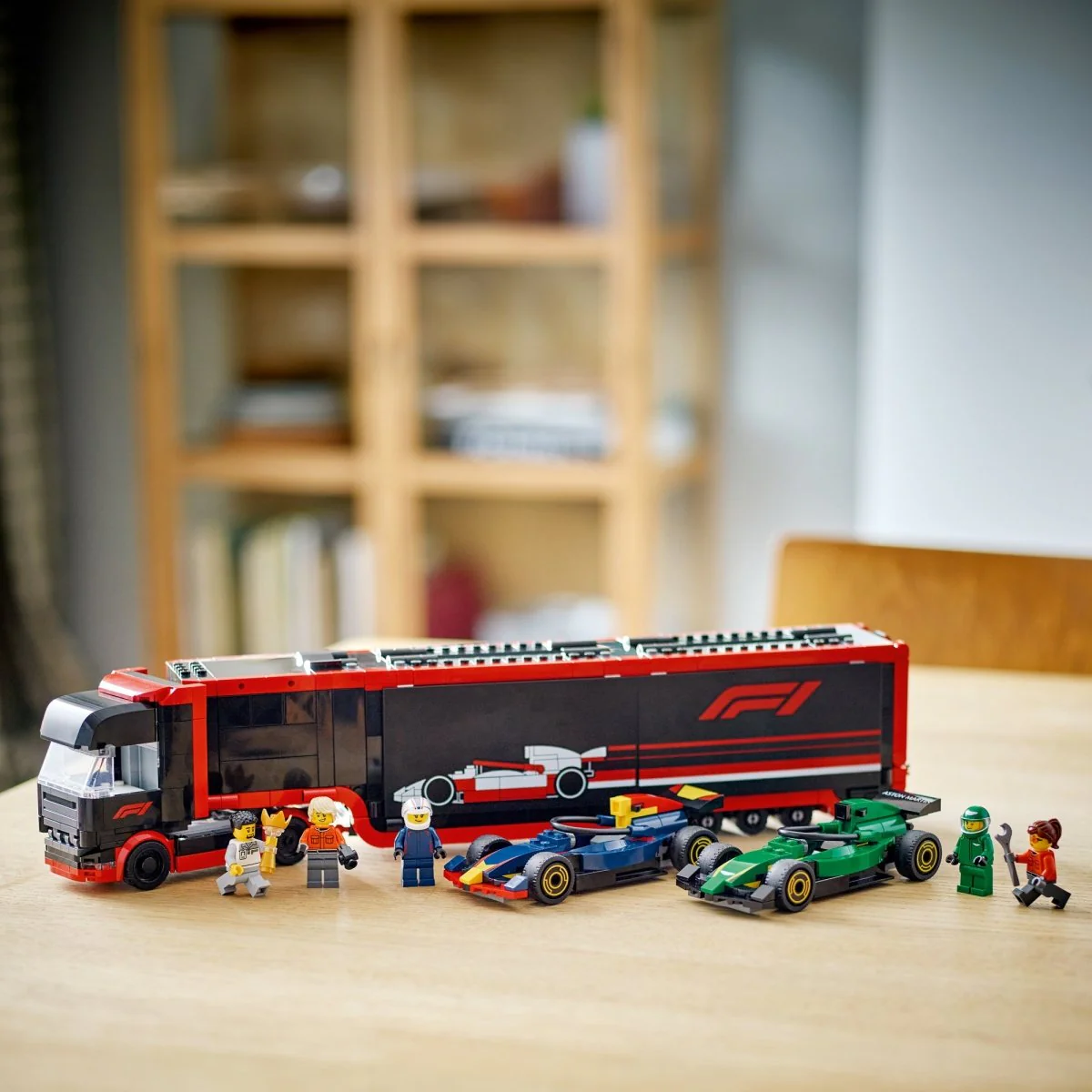LEGO City F1 Truck with RB20 & AMR24 F1 Cars, 60445, Ages 8+, 1086 Pieces - Image 12