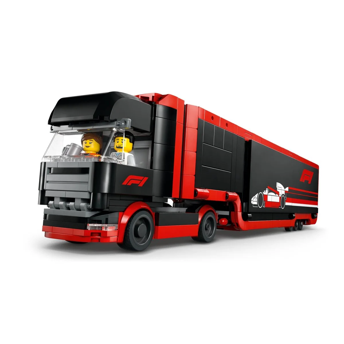 LEGO City F1 Truck with RB20 & AMR24 F1 Cars, 60445, Ages 8+, 1086 Pieces - Image 6