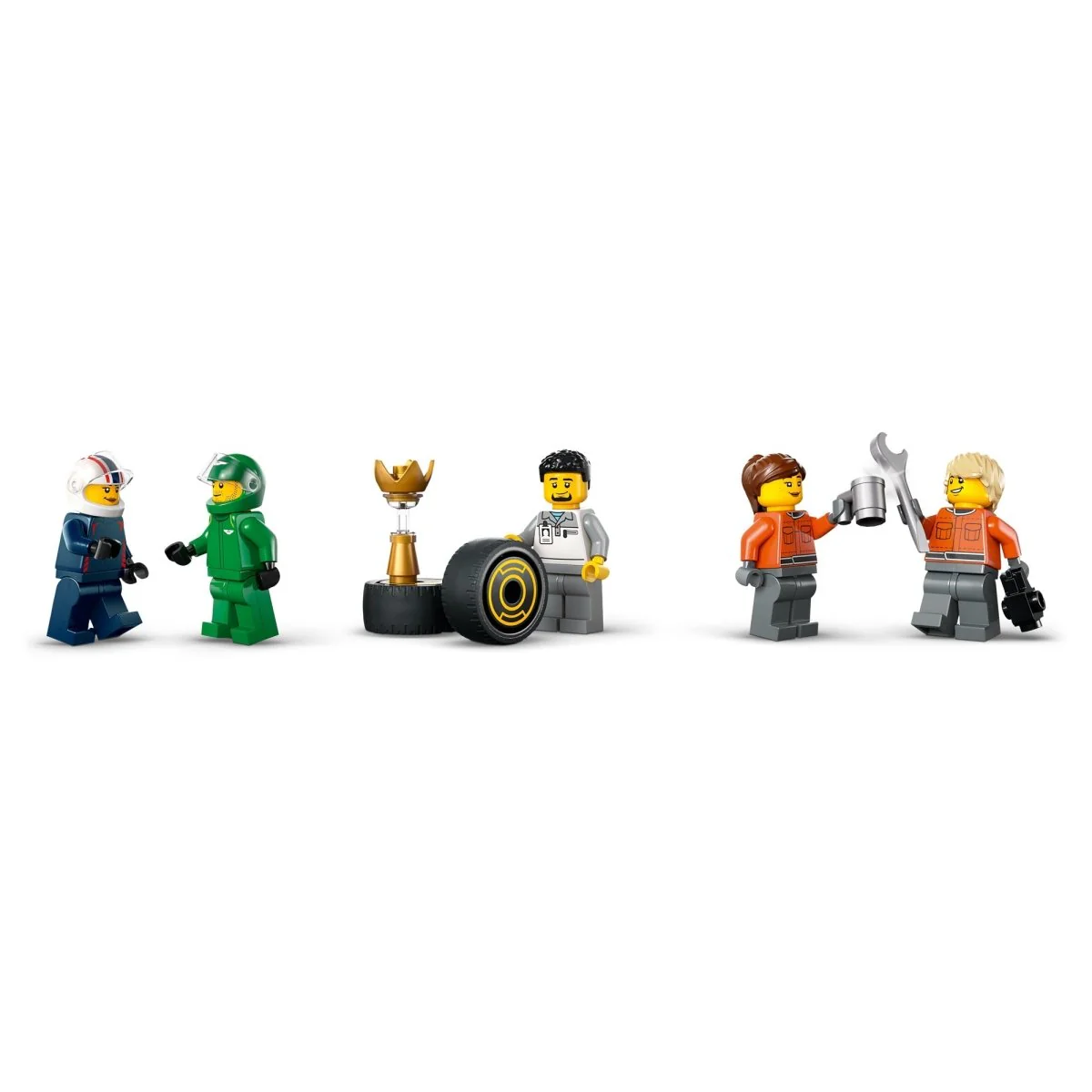 LEGO City F1 Truck with RB20 & AMR24 F1 Cars, 60445, Ages 8+, 1086 Pieces - Image 9