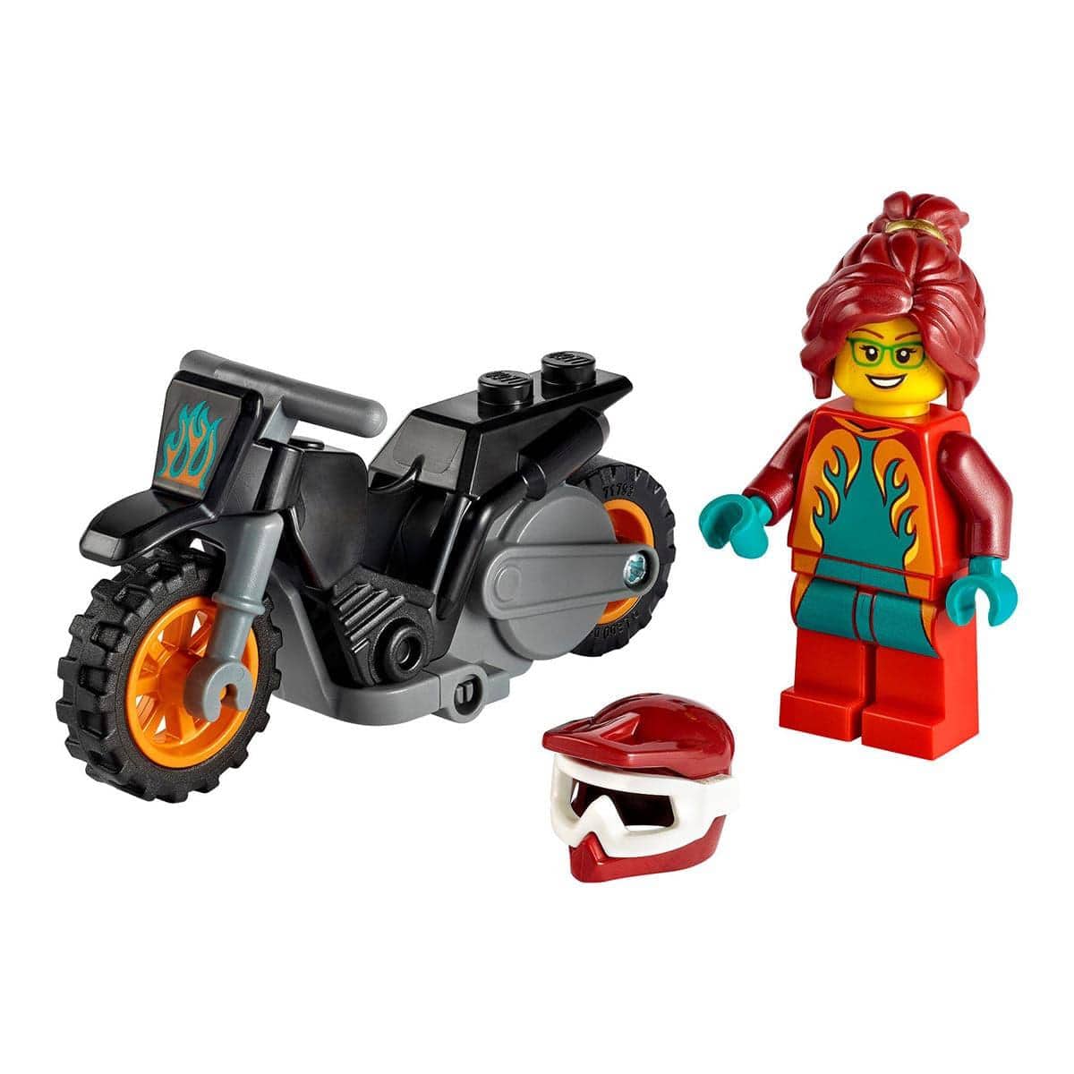LEGO City Fire Stunt Bike 60311, Ages 5+ - Image 3