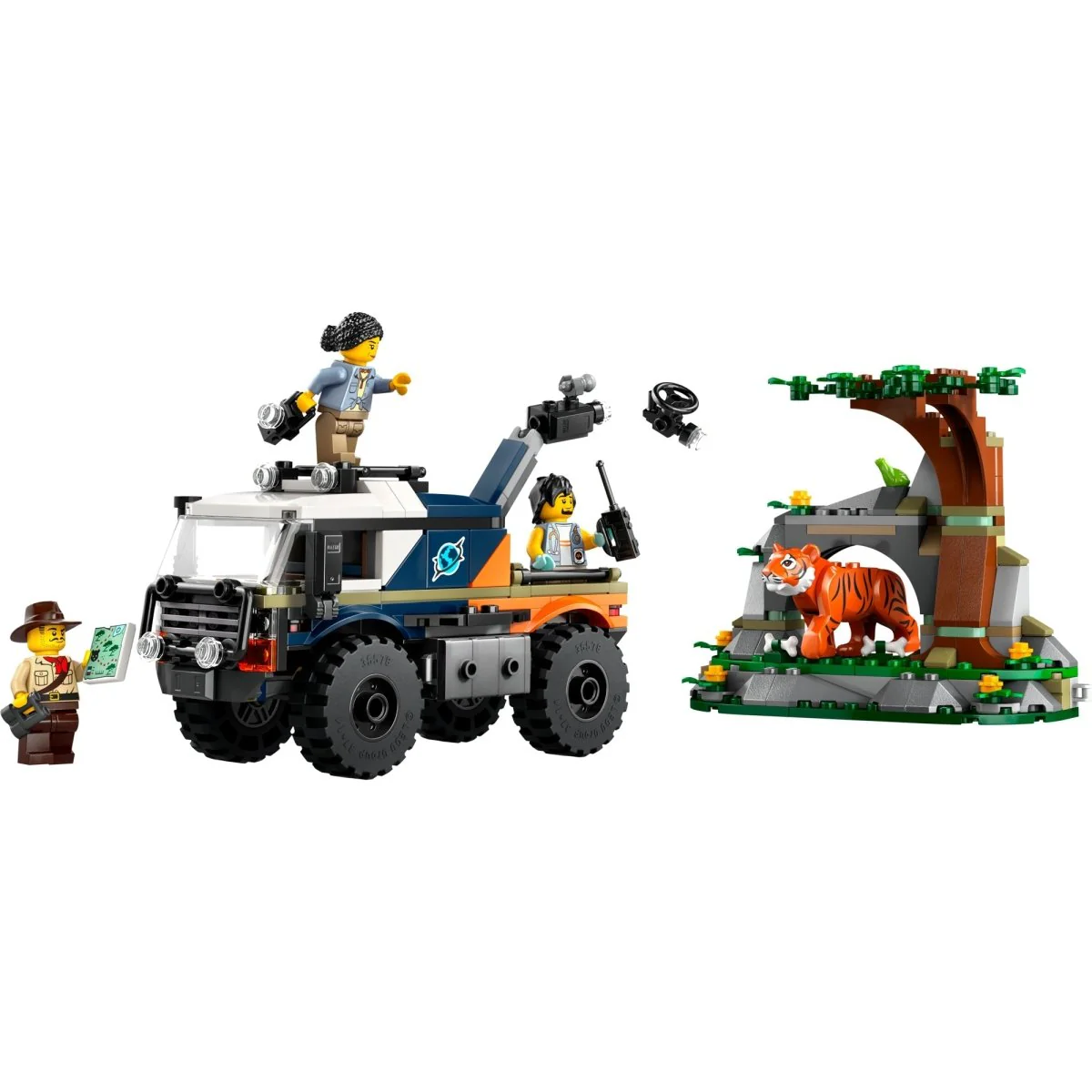 LEGO City Jungle Explorer Off-Road Truck, 60426, Ages 6+, 314 Pieces - Image 4
