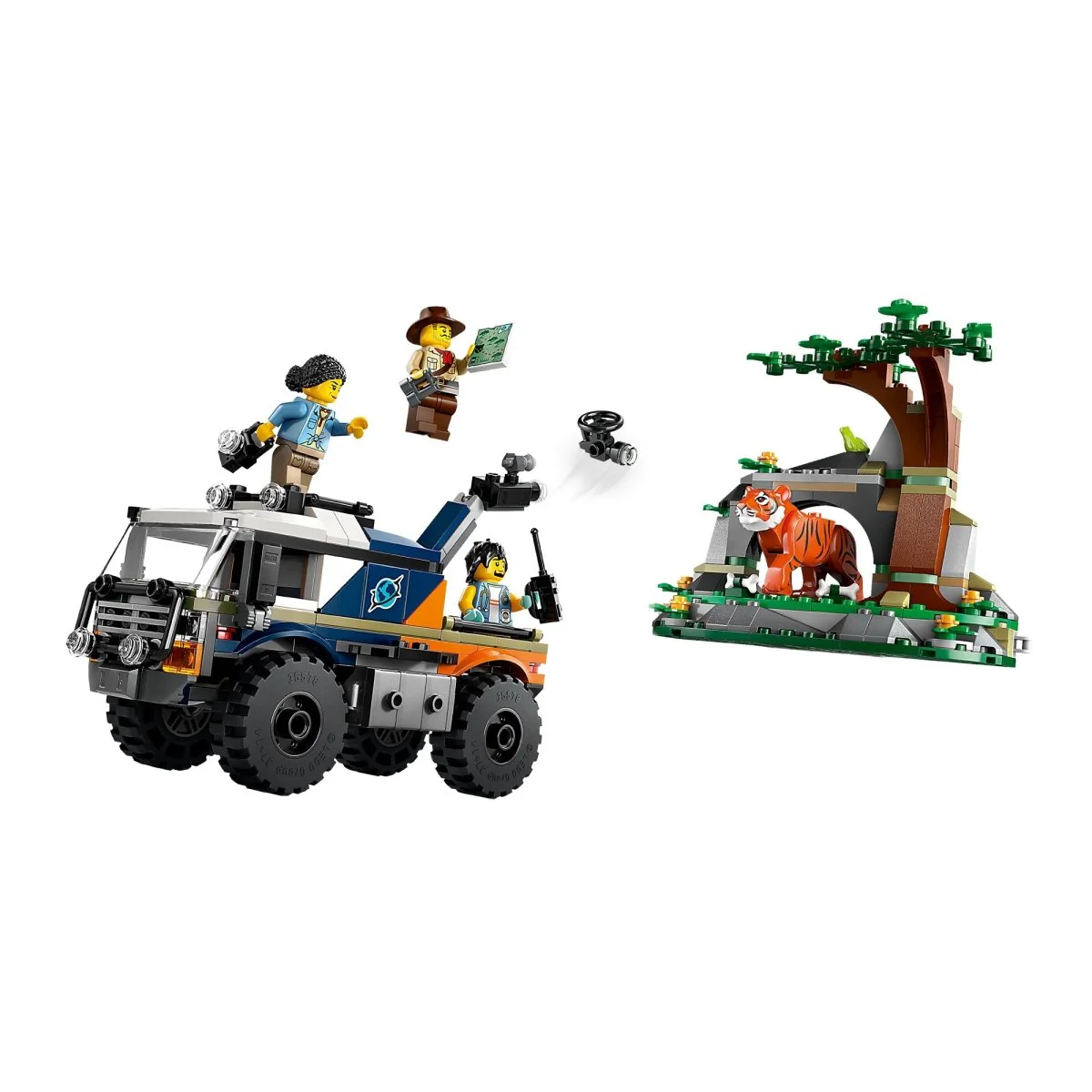 LEGO City Jungle Explorer Off-Road Truck, 60426, Ages 6+, 314 Pieces - Image 5