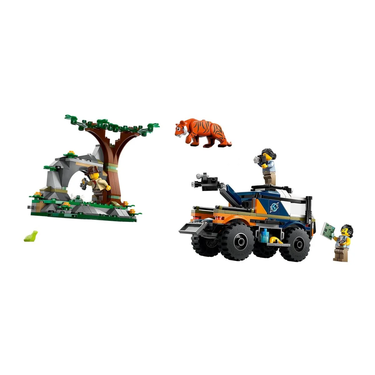LEGO City Jungle Explorer Off-Road Truck, 60426, Ages 6+, 314 Pieces - Image 7