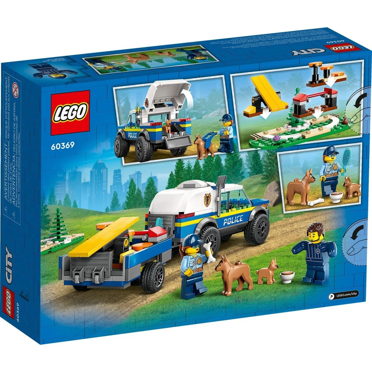 LEGO City Mobile Police Dog Training, 60369, Ages 5+, 197 Pieces - Image 3