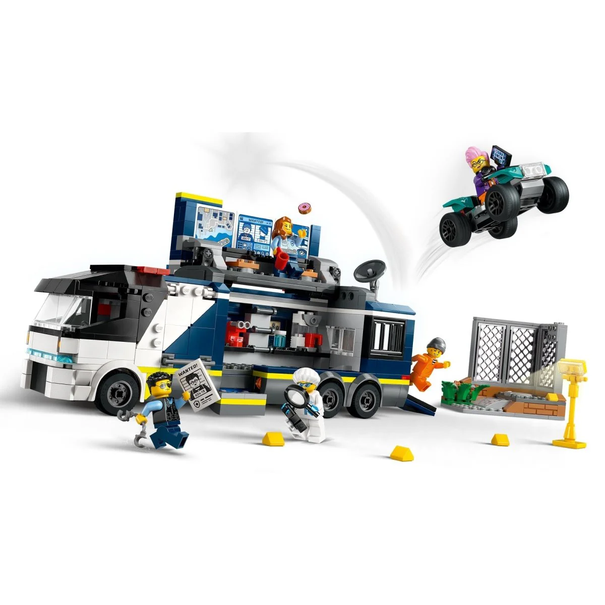 LEGO City Police Mobile Crime Lab Truck, 60418, Ages 7+, 674 Pieces - Image 7