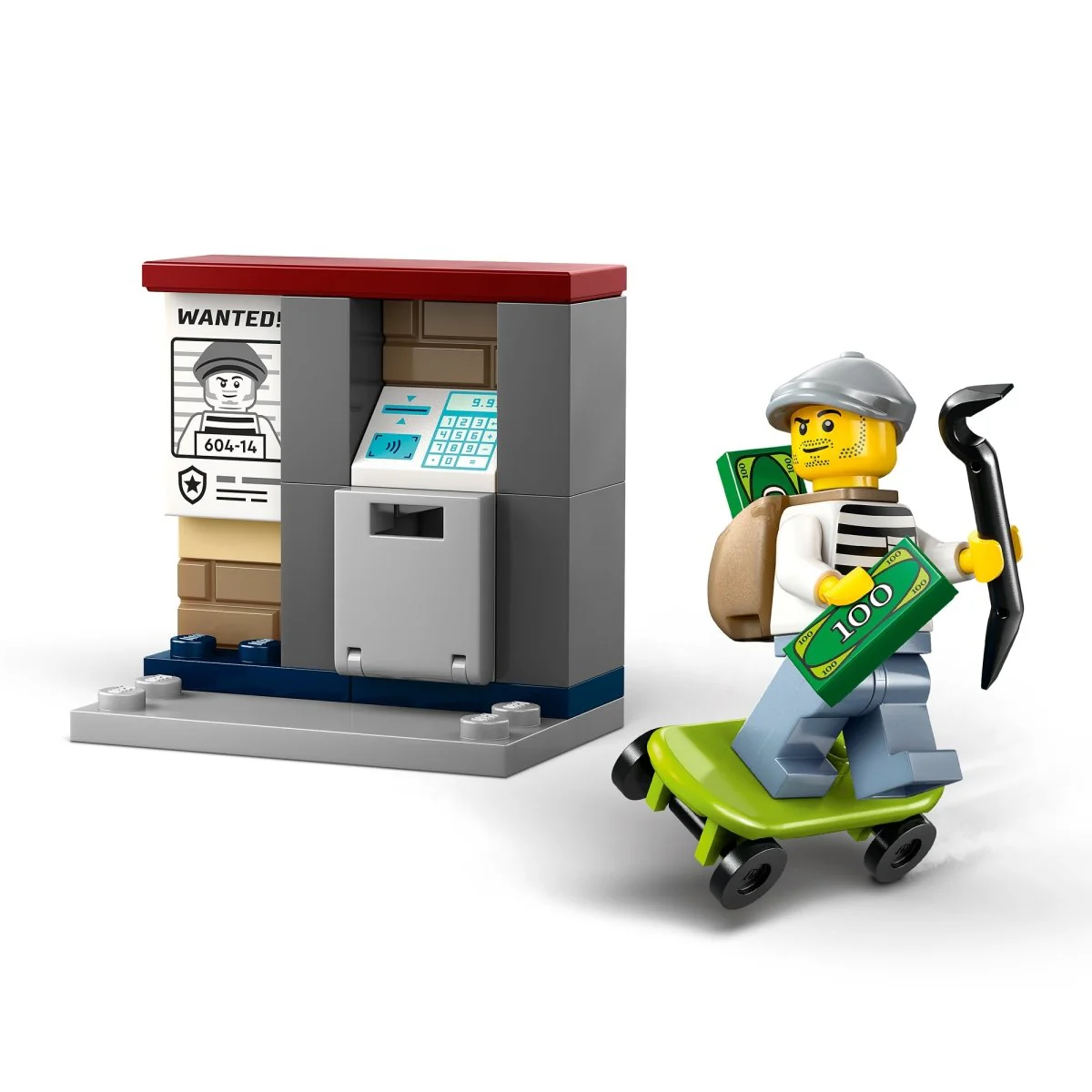 LEGO City Police Motorcycle Chase, 60455, Ages 4+, 65 Pieces - Image 8