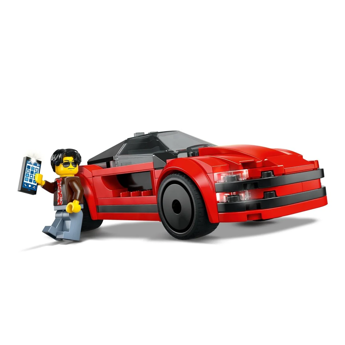 LEGO City Red Sports Car, 60448, Ages 5+, 109 Pieces - Image 5