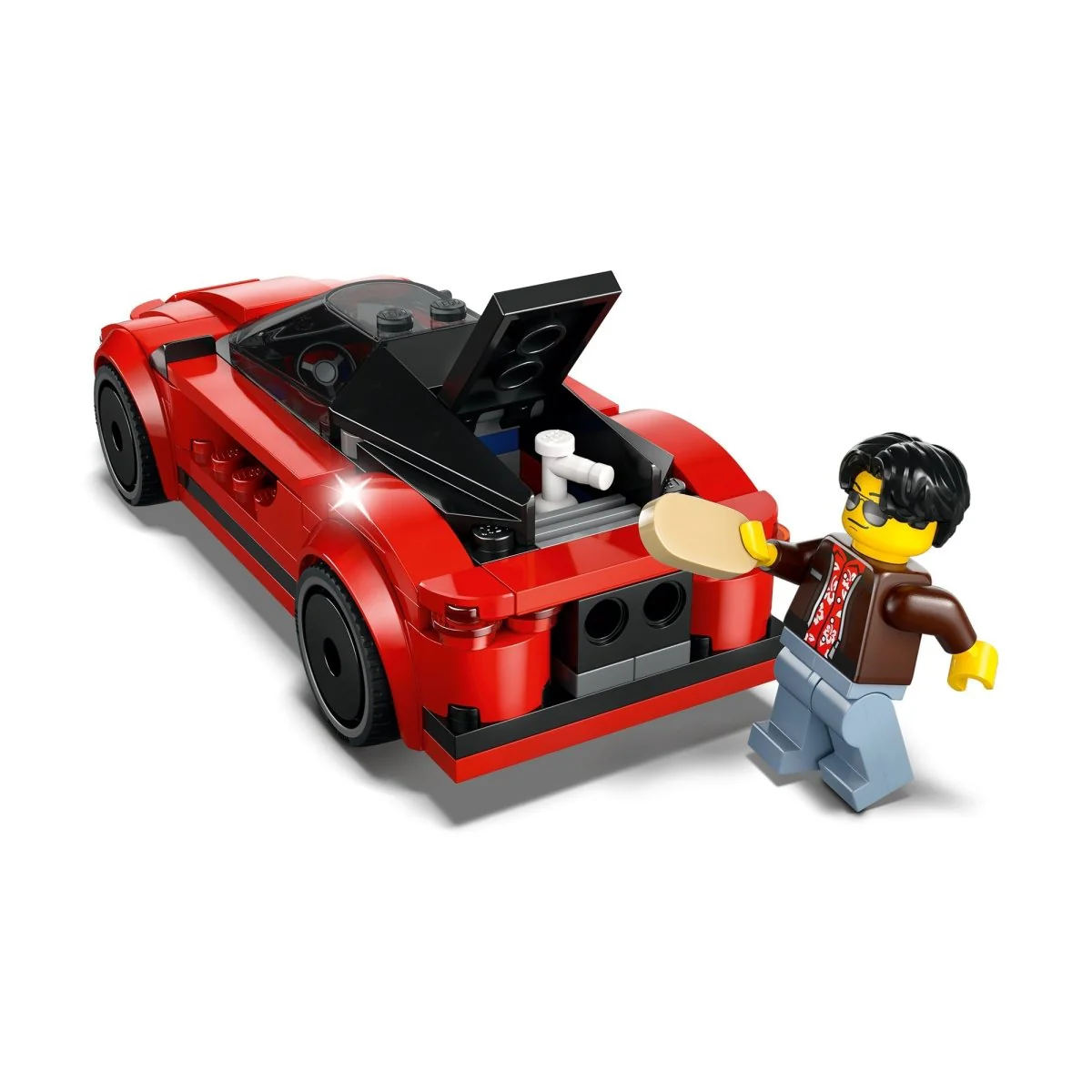 LEGO City Red Sports Car, 60448, Ages 5+, 109 Pieces - Image 7