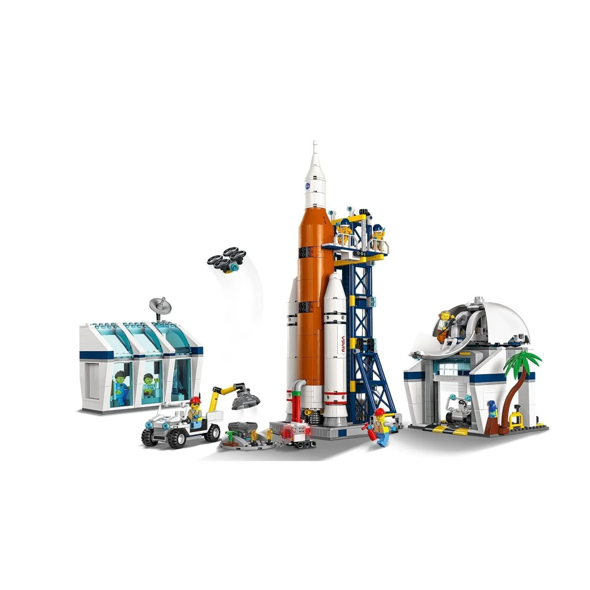 LEGO City Rocket Launch Center, 60351, Ages 7+, 1010 Pieces - Image 5