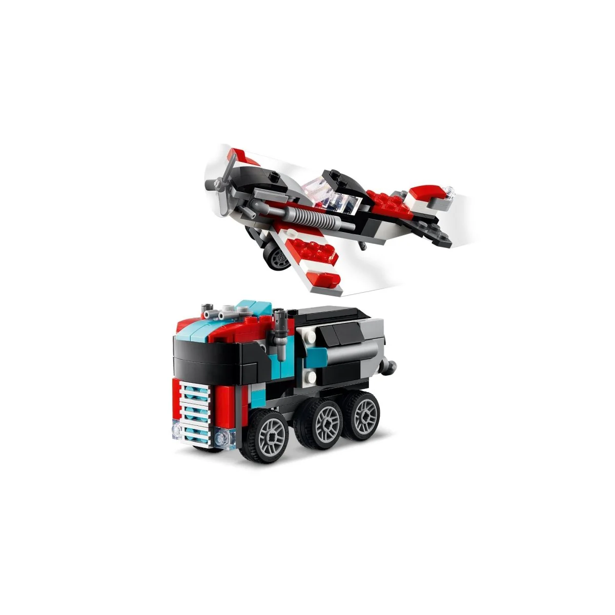 LEGO Creator Flatbed Truck with Helicopter, 31146, Ages 7+, 270 Pieces - Image 6