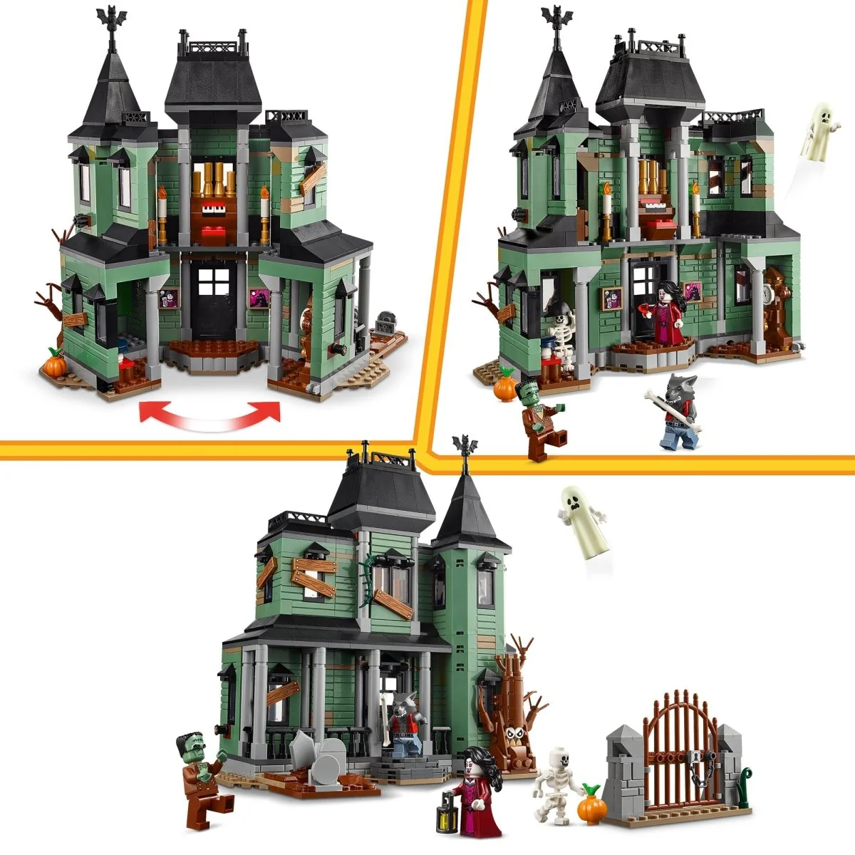 LEGO Creator Haunted Mansion, 31167, Ages 9+, 736 Pieces - Image 16