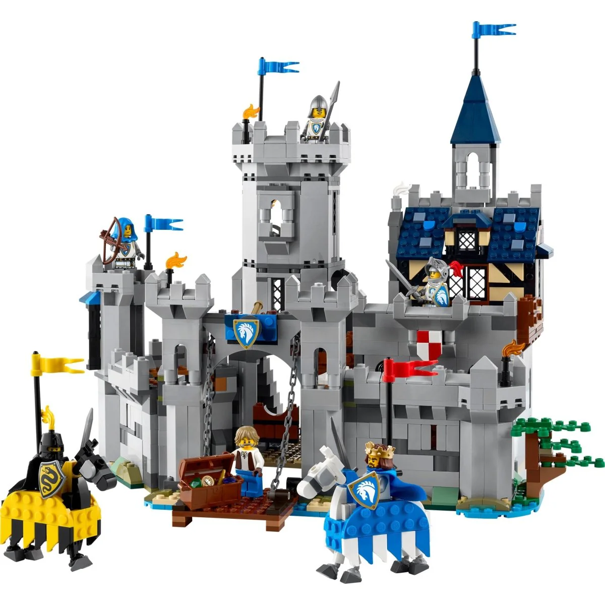 LEGO Creator Medieval Horse Knight Castle, 31168, Ages 9+, 1371 Pieces - Image 4