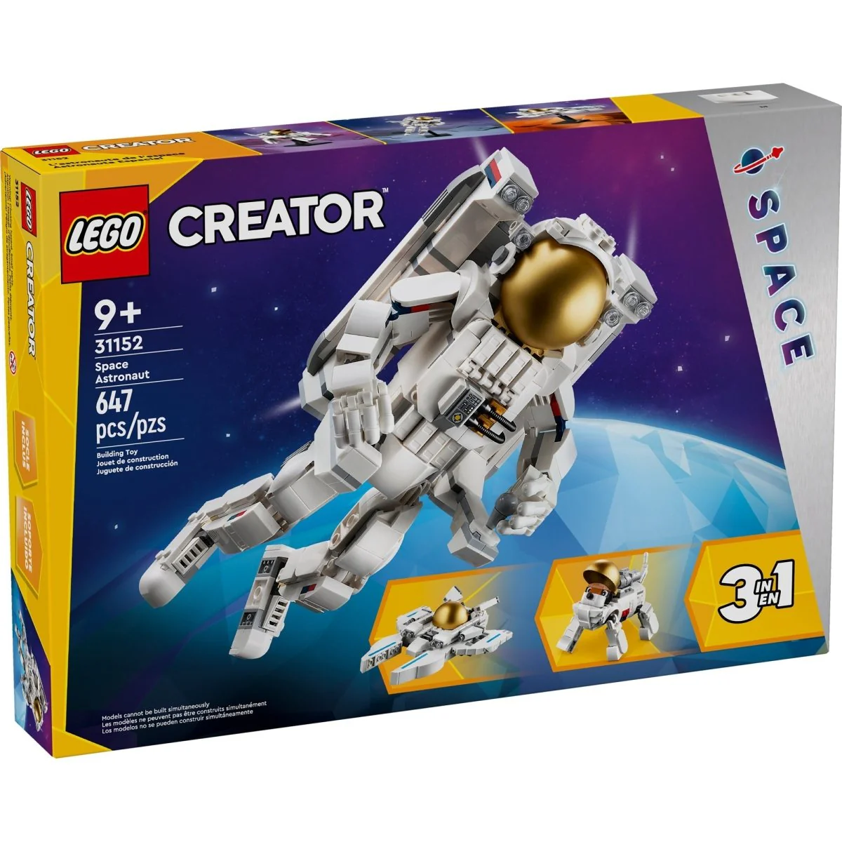 LEGO Creator Space Astronaut, 31152, Ages 9+, 647 Pieces - Image 2
