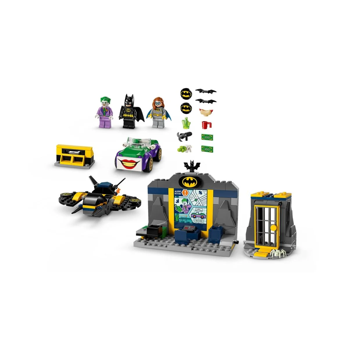 LEGO DC Comics The Batcave with Batman, Batgirl and The Joker, 76272, Ages 4+, 184 Pieces - Image 6