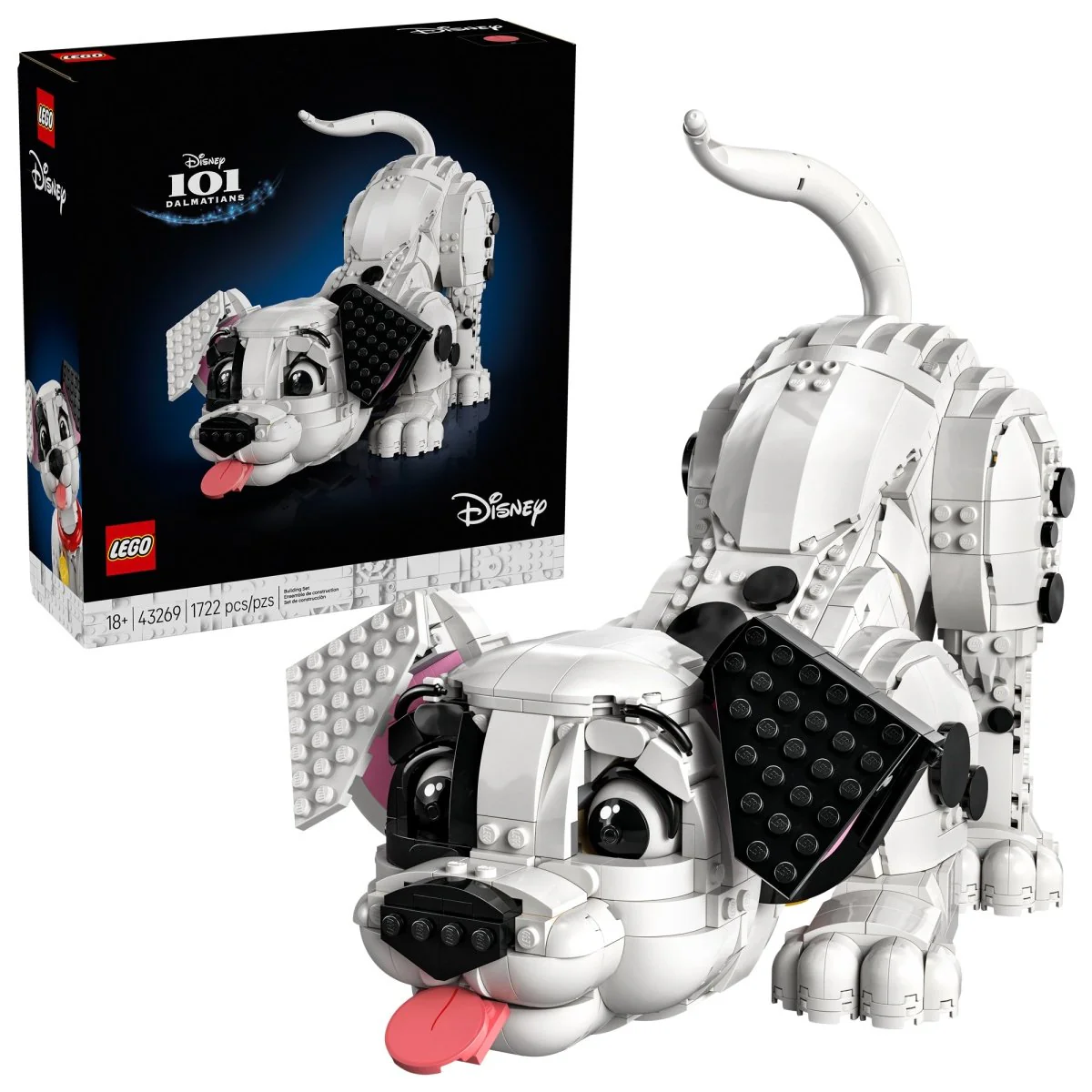 LEGO Disney 101 Dalmatians Puppy, 43269, Ages 18+, 1722 Pieces