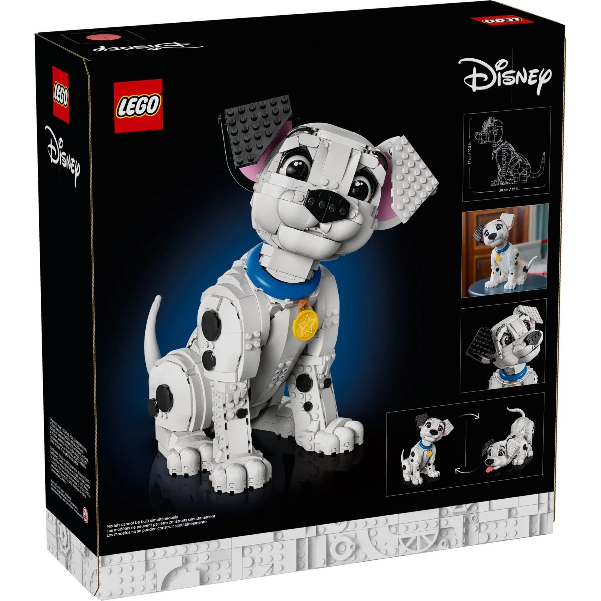 LEGO Disney 101 Dalmatians Puppy, 43269, Ages 18+, 1722 Pieces - Image 3