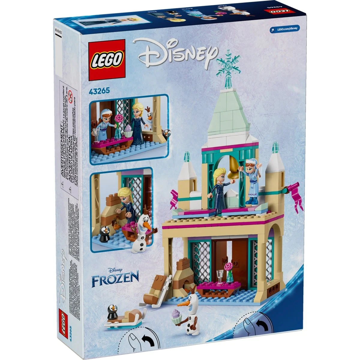 LEGO Disney Arendelle Frozen Castle, 43265, Ages 5+, 177 Pieces - Image 3