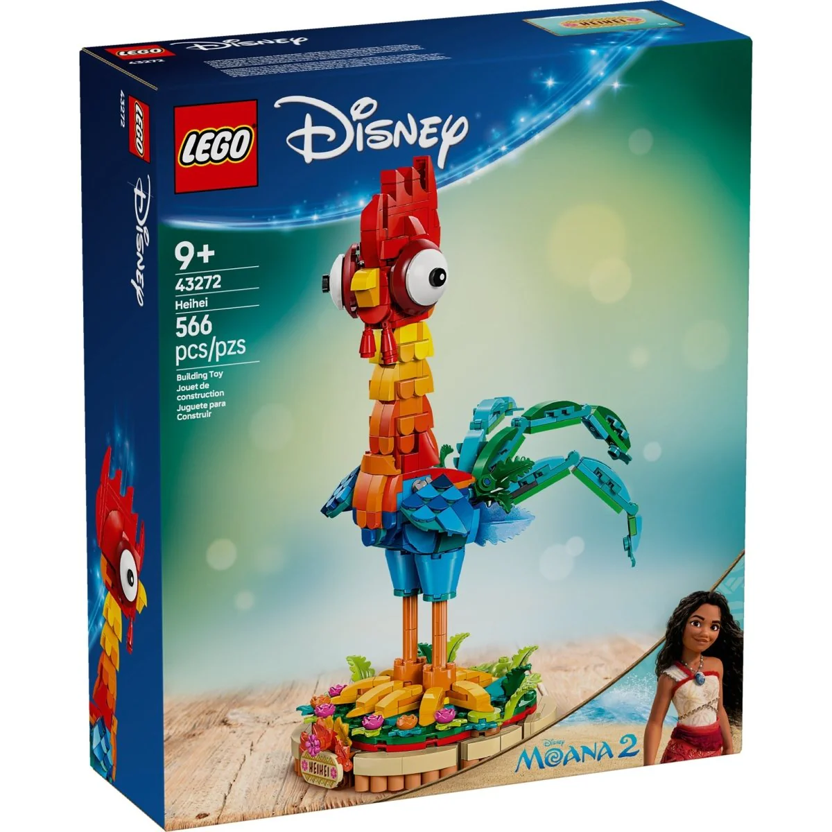 LEGO Disney Heihei, 43272, Ages 9+, 566 Pieces - Image 2