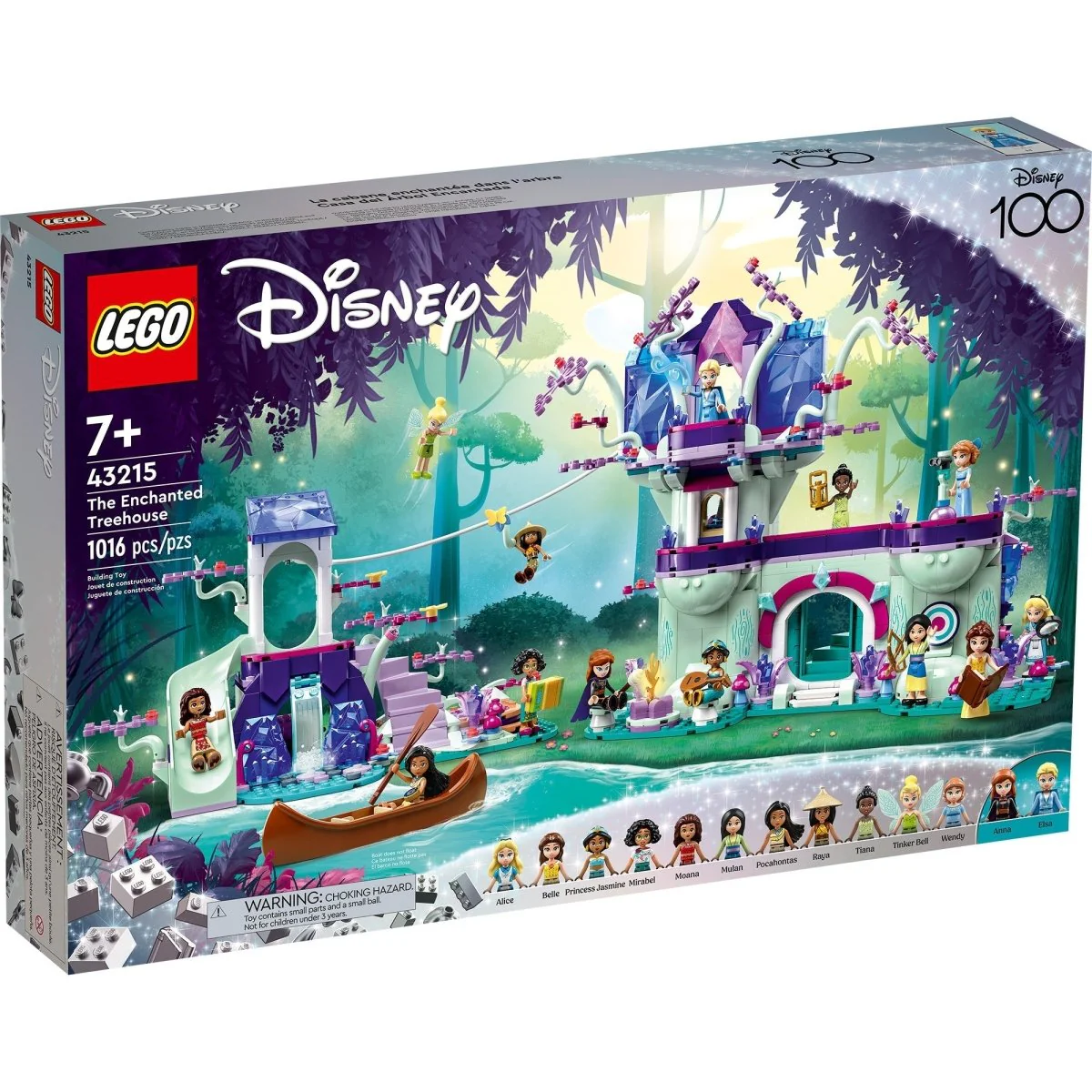 LEGO Disney The Enchanted Treehouse, 43215, Ages 7+, 1016 Pieces - Image 2