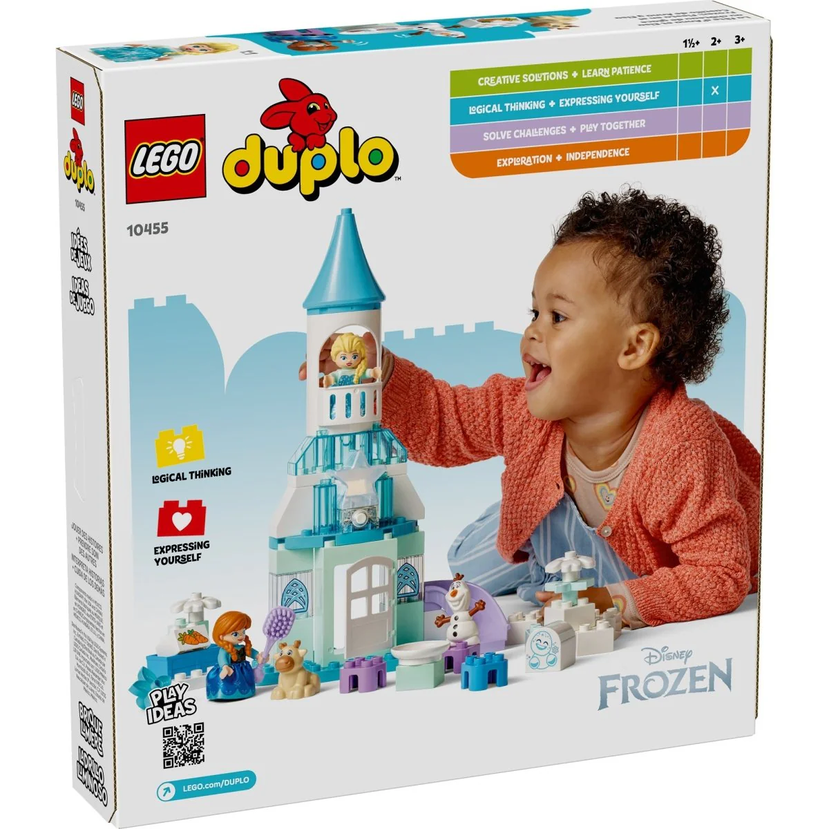 LEGO Duplo Anna and Elsa's Frozen Castle Party, 10455, Ages 2+, 54 Pieces - Image 3