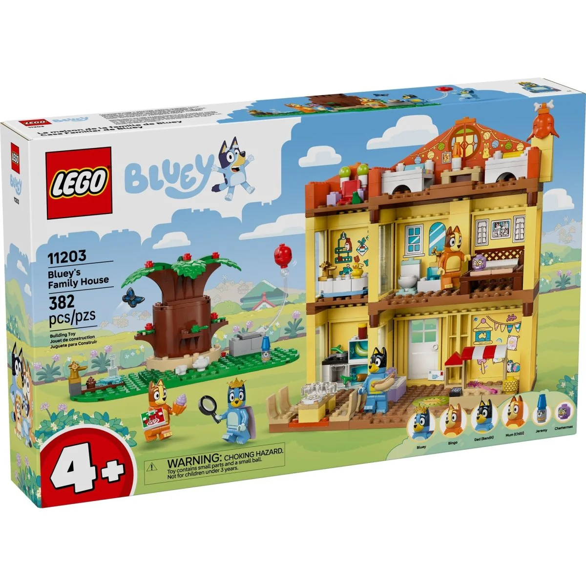 LEGO Bluey's Family House, 11203, Ages 4+, 382 Pieces - Image 2