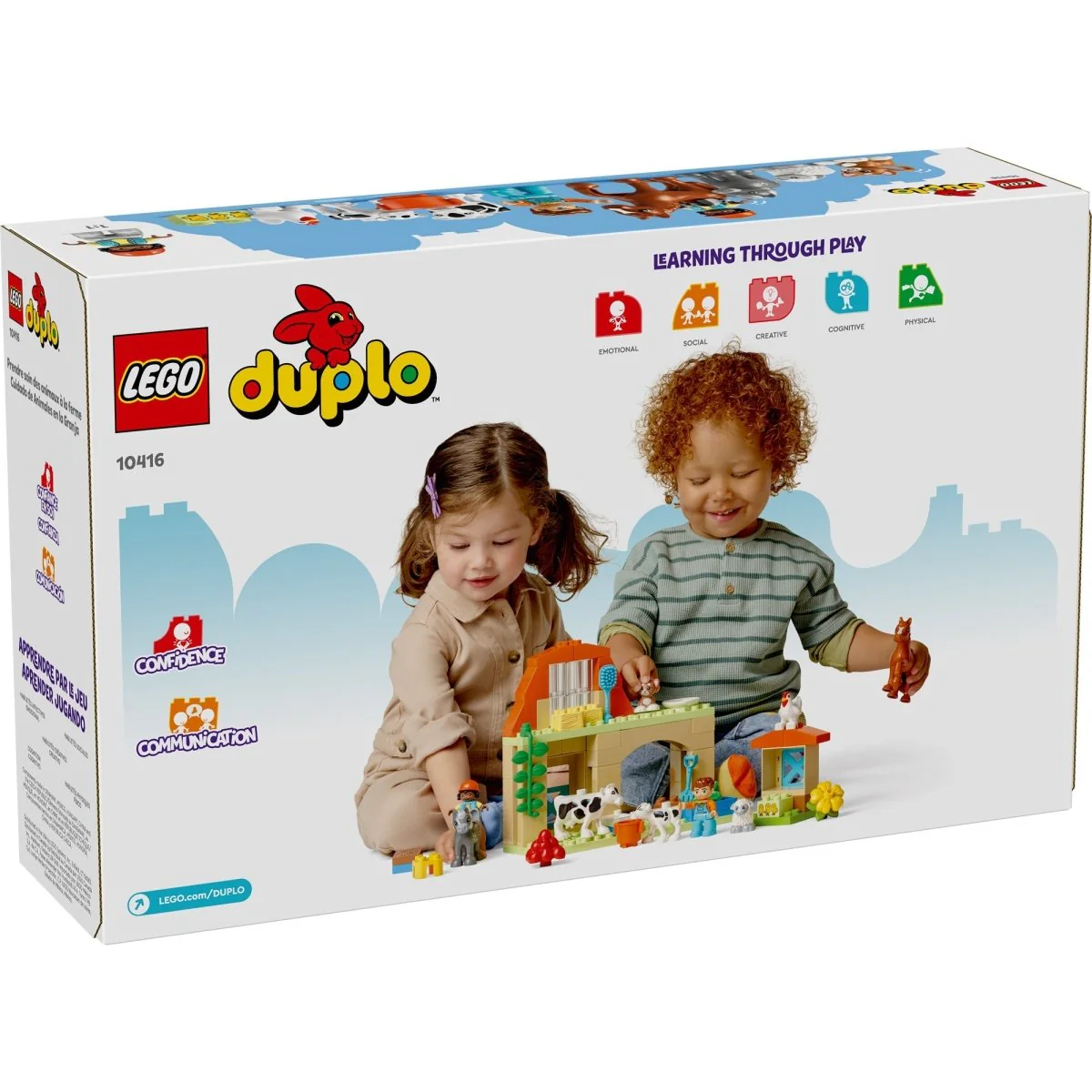 LEGO Duplo Caring for Animals at the Farm, 10416, Ages 2+, 74 Pieces - Image 3