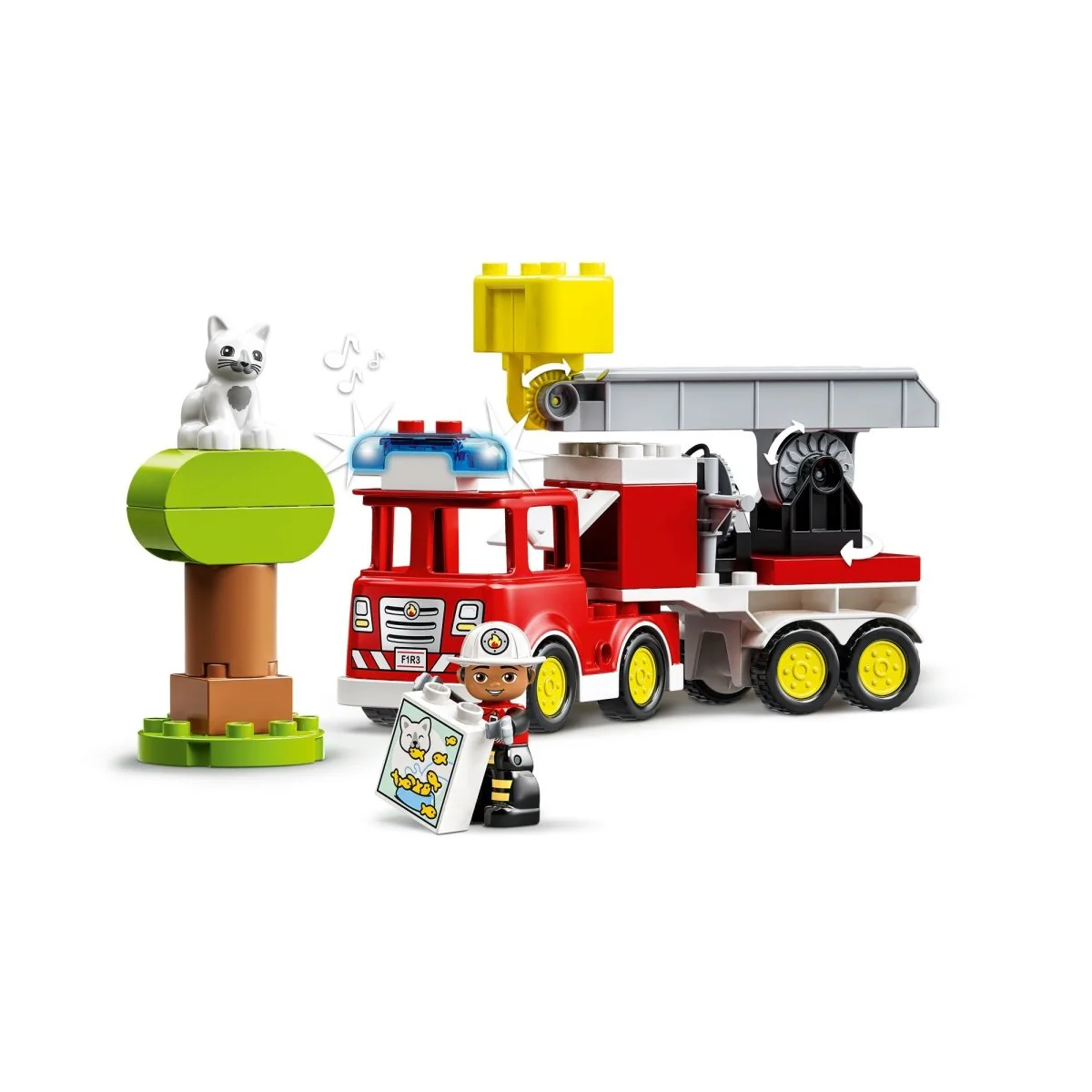 LEGO Duplo Fire Truck, 10969, Ages 2+, 21 Pieces - Image 5