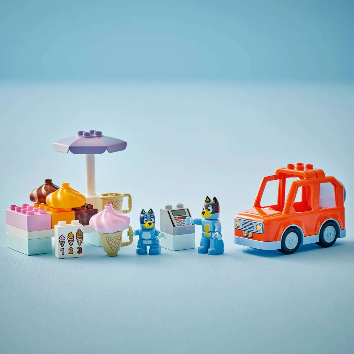 LEGO Duplo Ice Cream Trip with Bluey, 10458, Ages 2+, 22 Pieces - Image 8