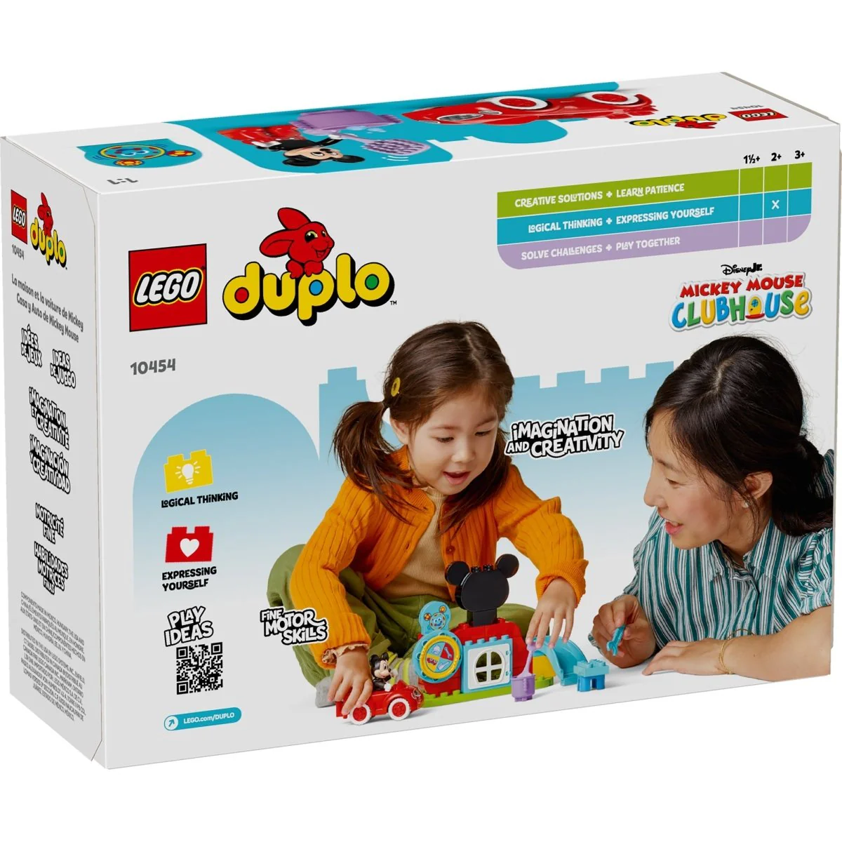 LEGO Duplo Mickey Mouse Clubhouse & Car, 10454, Ages 2+, 27 Pieces - Image 3