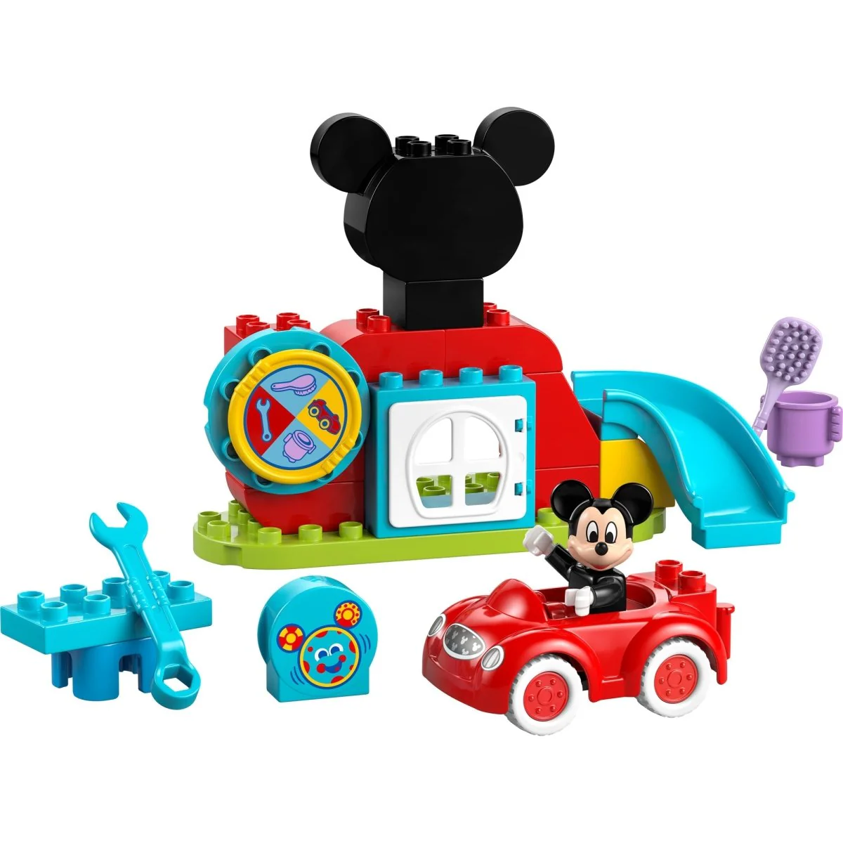 LEGO Duplo Mickey Mouse Clubhouse & Car, 10454, Ages 2+, 27 Pieces - Image 4