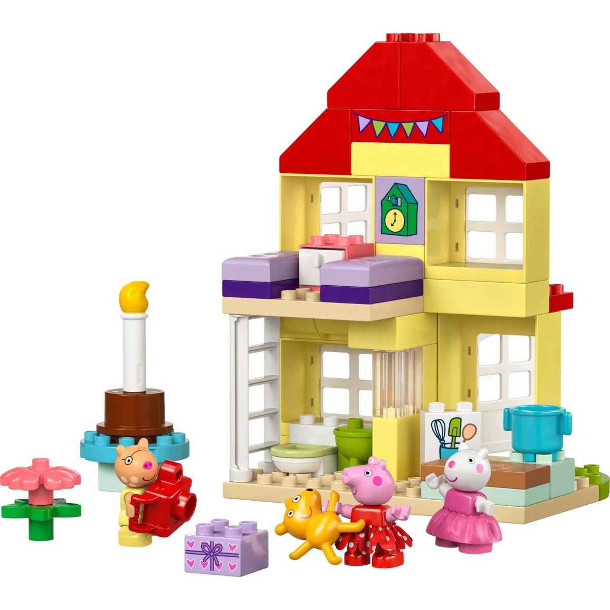 LEGO Duplo Peppa Pig Birthday House, 10433, Ages 2+, 59 Pieces - Image 4