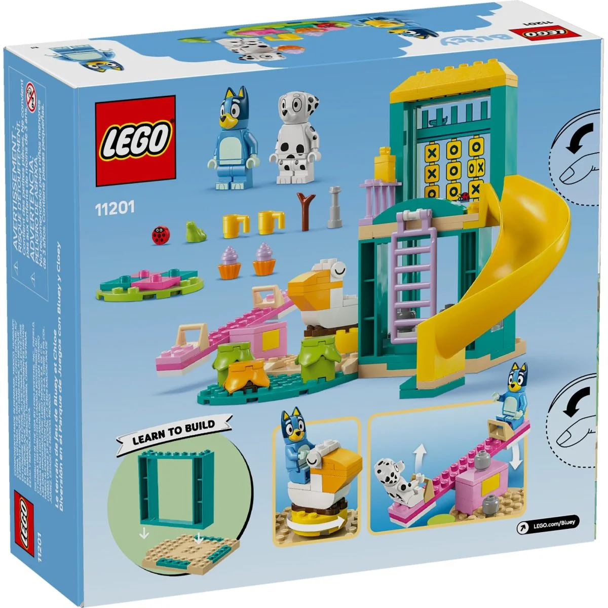 LEGO Duplo Playground Fun with Bluey and Chloe, 11201, Ages 4+, 104 Pieces - Image 3