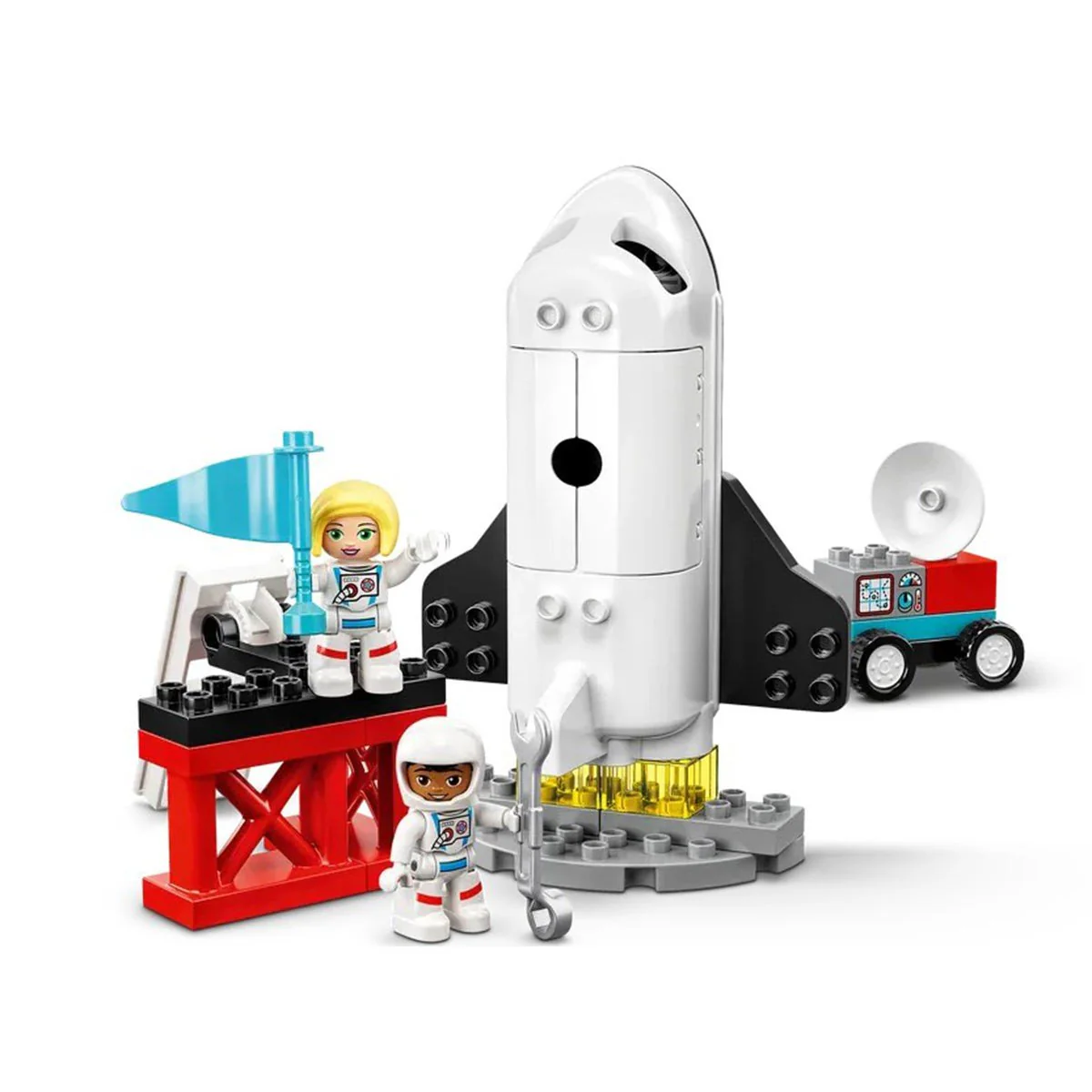 LEGO Duplo Space Shuttle Mission, 10944, Ages 2+, 23 Pieces - Image 2