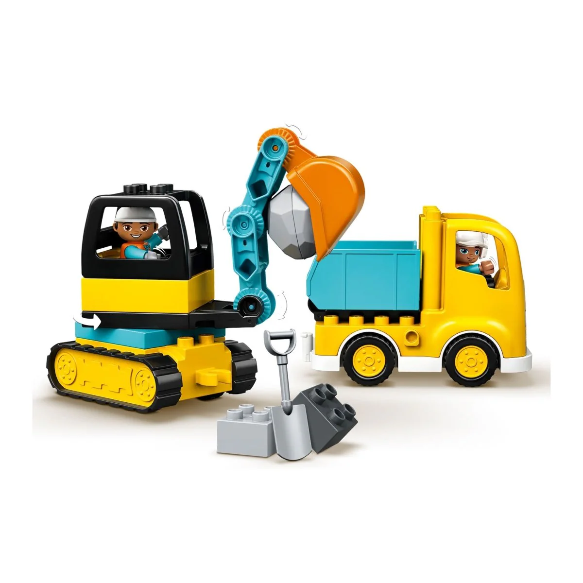 LEGO Duplo Truck & Tracked Excavator, 10931, Ages 2+, 20 Pieces - Image 2