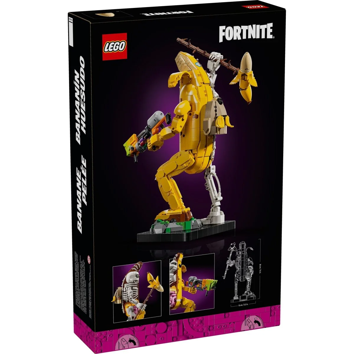 LEGO Fortnite Peely Bone, 77072, Ages 18+, 1414 Pieces - Image 3