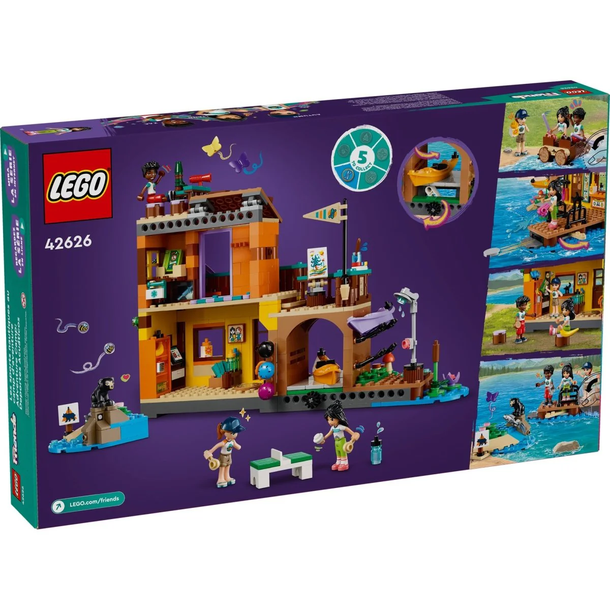 LEGO Friends Adventure Camp Water Sports, 42626, Ages 7+, 628 Pieces - Image 3