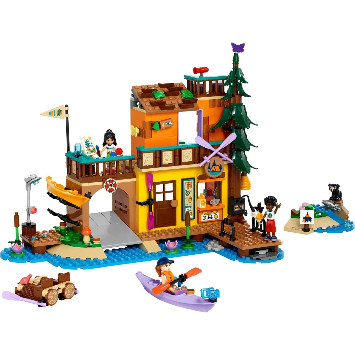 LEGO Friends Adventure Camp Water Sports, 42626, Ages 7+, 628 Pieces - Image 4