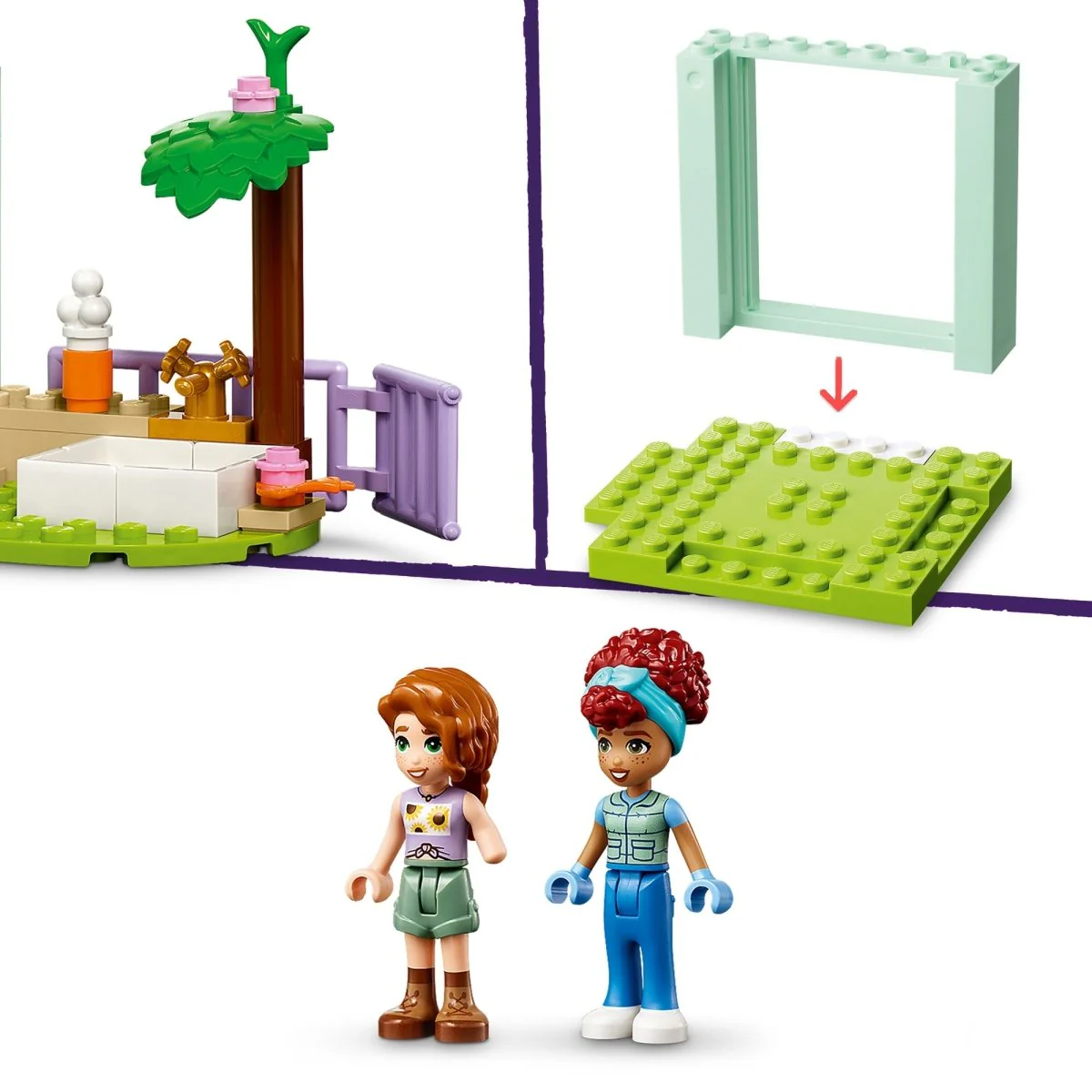 LEGO Friends Farm Animal Vet Clinic, 42632, Ages 4+, 161 Pieces - Image 7