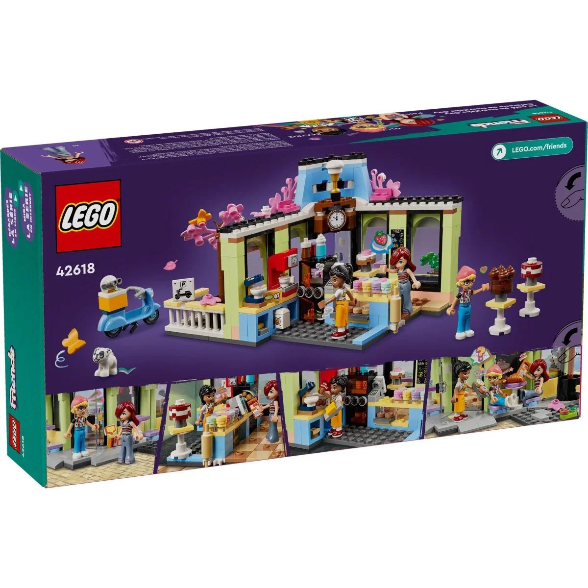 LEGO Friends Heartlake City Café, 42618, Ages 6+, 426 Pieces - Image 3
