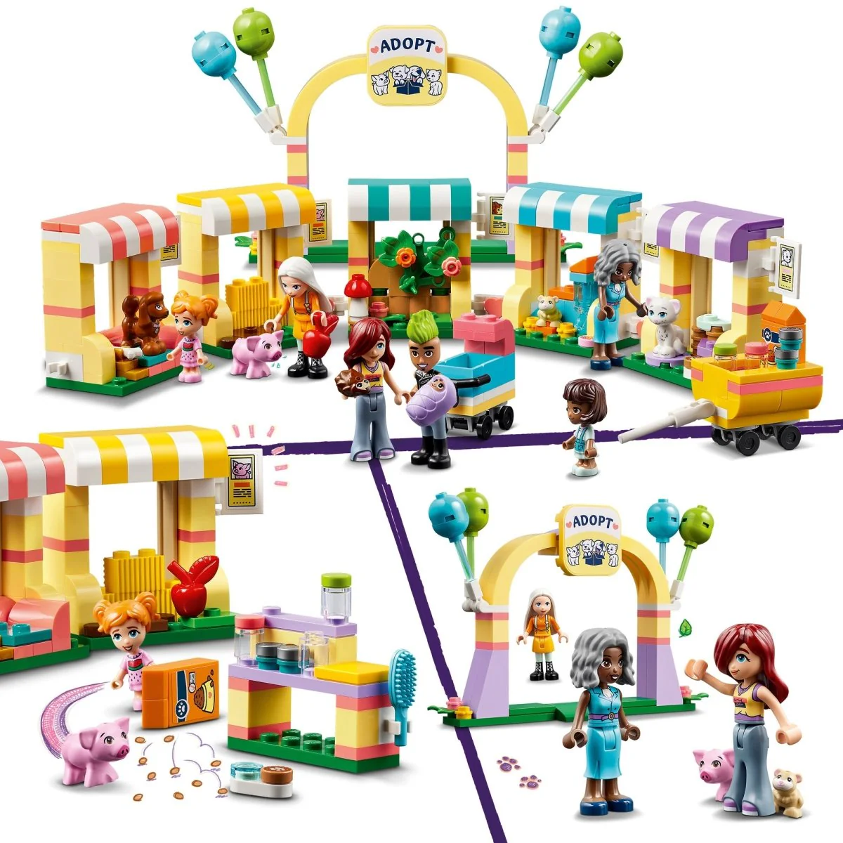 LEGO Friends Pet Adoption Day, 42615, Ages 6+, 400 Pieces - Image 15